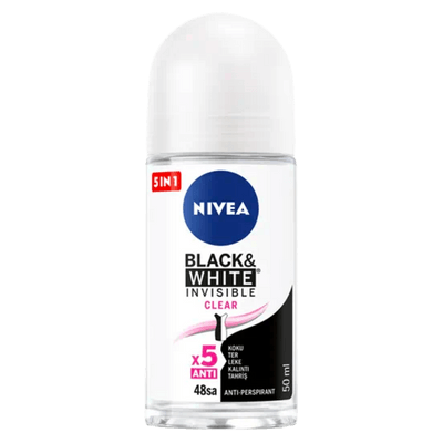 Nivea Black & White Clear Roll-On