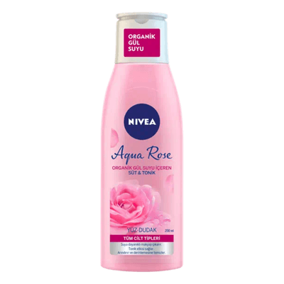 Aqua Rose Organik Gül Suyu İçeren Süt & Tonik