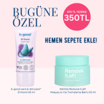 Remove it.all! Temizleme Balmı Cleansing Balm 50 mL + b-good care b-skincare™ Onarıcı Bakım Kremi 50 ml