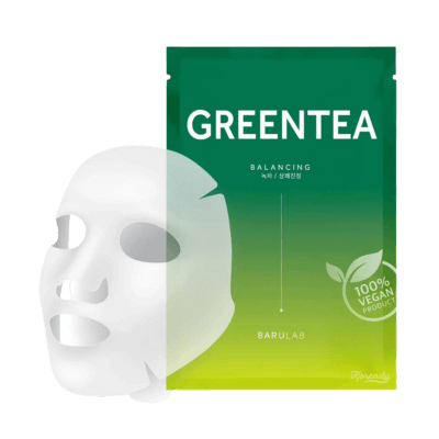 The Clean Vegan Green Tea Mask - Yeşil Çaylı Yağ Dengeleyici Maske 23Gr