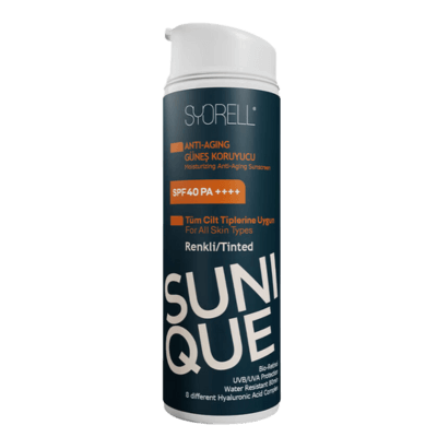 Sunique Anti-Aging Renkli Güneş Koruyucu 40 Spf