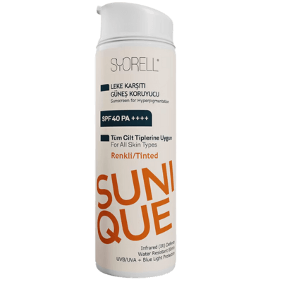 Sunique Leke Karşıtı Renkli Güneş Koruyucu 40 Spf