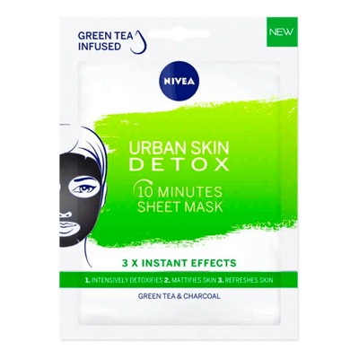 10 Dakika Detox Kağıt Maske