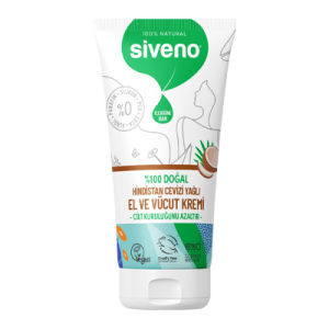 Siveno Hindistan Cevizi Yağlı El ve Vücut Kremi 50 mL