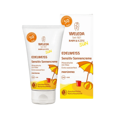 Bebek ve Çocuklar için Yüksek Koruma Faktörlü Mineral Filtreli Güneş Kremi SPF 50