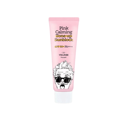 Pink Calming Tone Up Sun Block SPF50+ PA++++ 50ml - Güneş Koruyucu & Makyaj Bazı