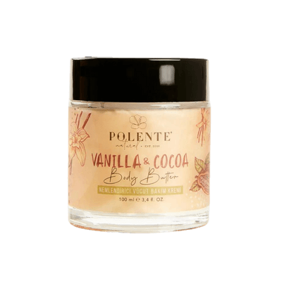 Polente Natural Vanilya & Kakao Body Butter / Yoğun Vücut Nemlendiricisi