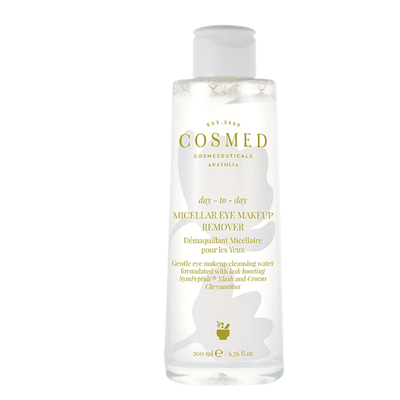 Cosmed Micellar Eye Makeup Remover-Kirpik Besleyici Göz Makyaj Temizleyici Miceller Su 200ml