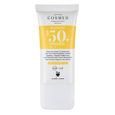 Mineral SPF 50 Çok Hassas Ciltler için %100 Mineral Filtreli Yüz Güneş Kremi 50ml