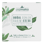 Karma ve Yağlı Ciltler İçin Doğal Günlük Bakım Kremi 50 mL