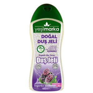 Doğal Duş Jeli – Böğürtlen 400 mL