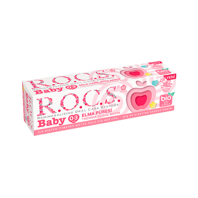 R.O.C.S. Baby Elma Püresi Tadında Diş Macunu