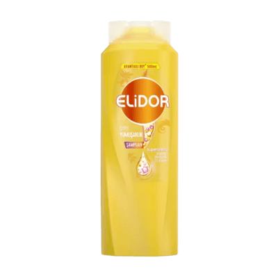 Elidor Superblend Saç Bakım Şampuanı - İpeksi Yumuşaklık Argan Yağı İpek Proteini C Vitamini