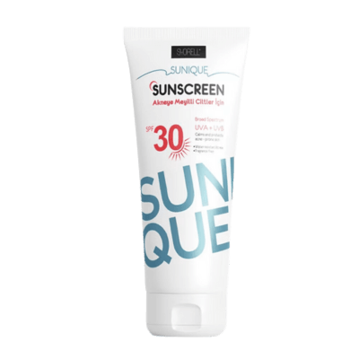 Sunique Kuru Ve Akneli Ciltlere Özel Güneş Koruyucu Krem 30 Spf