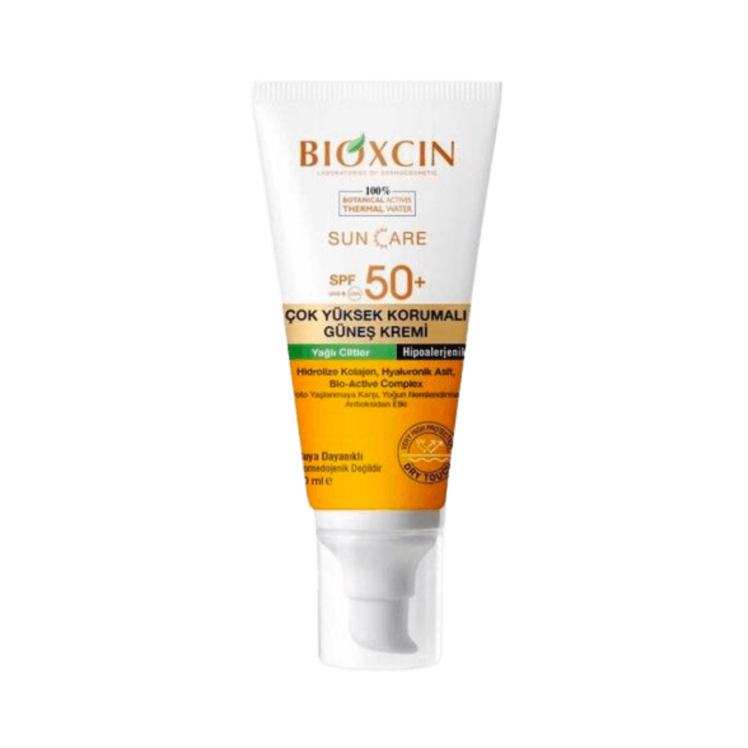 Sun Care Yağlı Ciltler için Güneş Kremi SPF50+