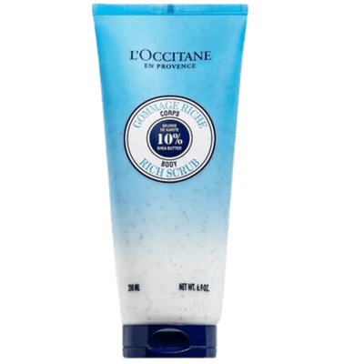 Loccitane Shea Butter Ultra Rich Body Scrub - Shea Vücut Peelingi