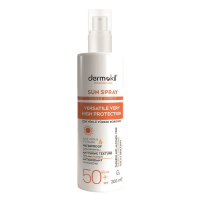 Sun Sprey-Çok Yönlü Yüksek Koruyucu Güneş Spreyi 50 SPF 200 ml