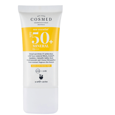 Mineral SPF 50 Çok Hassas Ciltler için %100 Mineral Filtreli Yüz Güneş Kremi 50 ml