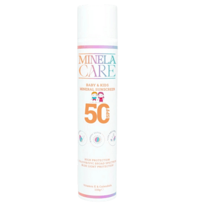 50Spf %100 Organik Mineral Filtreli Bebek & Çocuk Güneş Kremi