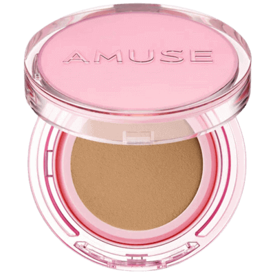 Amuse Dew Power Vegan Cushion Spf 50+ Pa++++ - #03 Honey