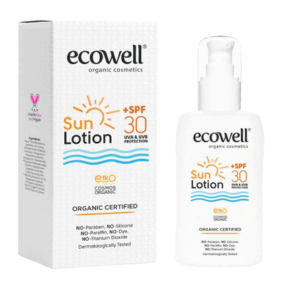 Ecowell Organik Güneş Losyonu 30SPF