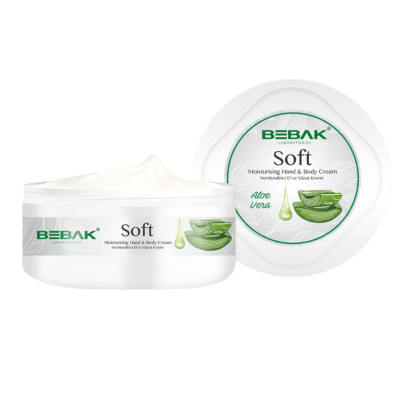 Bebak Soft Nemlendirici El Ve Vücut Kremi Kavanoz - Aloe Vera