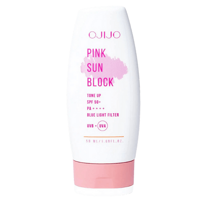 SPF 50+ Pink Sun Block Ton Eşitleyici Pembe Güneş Kremi ve Pa++++