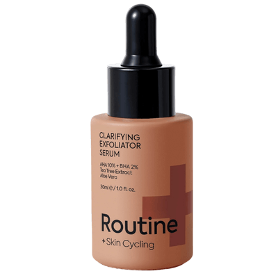 Routine+ AHA-BHA Peeling Serumu - Renksiz Formül Clarifying Exfoliator Serum