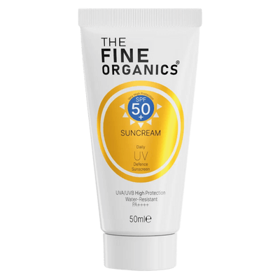 The Fine Organics SPF 50+ Yüksek Korumalı Yoğun Leke Karşıtı Nemlendirici Güneş Kremi