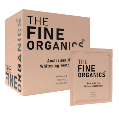 The Fine Organics Avustralya Nanesi Özlü Diş Temizleme ve Beyazlatma Mendili