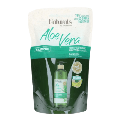 Naturals By Watsons Aloe Vera Şampuan Refill 450 mL