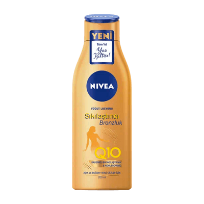 Nivea Q10 Sıkılaştırıcı Bronzluk Vücut Losyonu