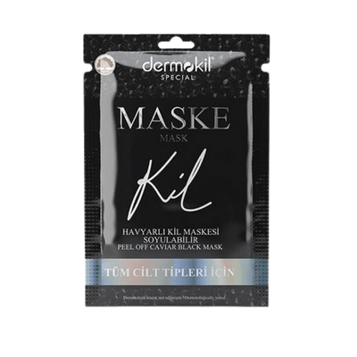 Soyulabilir Havyarlı Siyah Kil Yüz Maskesi 15 ml