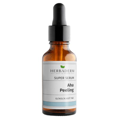 Herbaderm Aha-Peeling Cilt Tonu Eşitleyici Glikolik Asit Super Serum